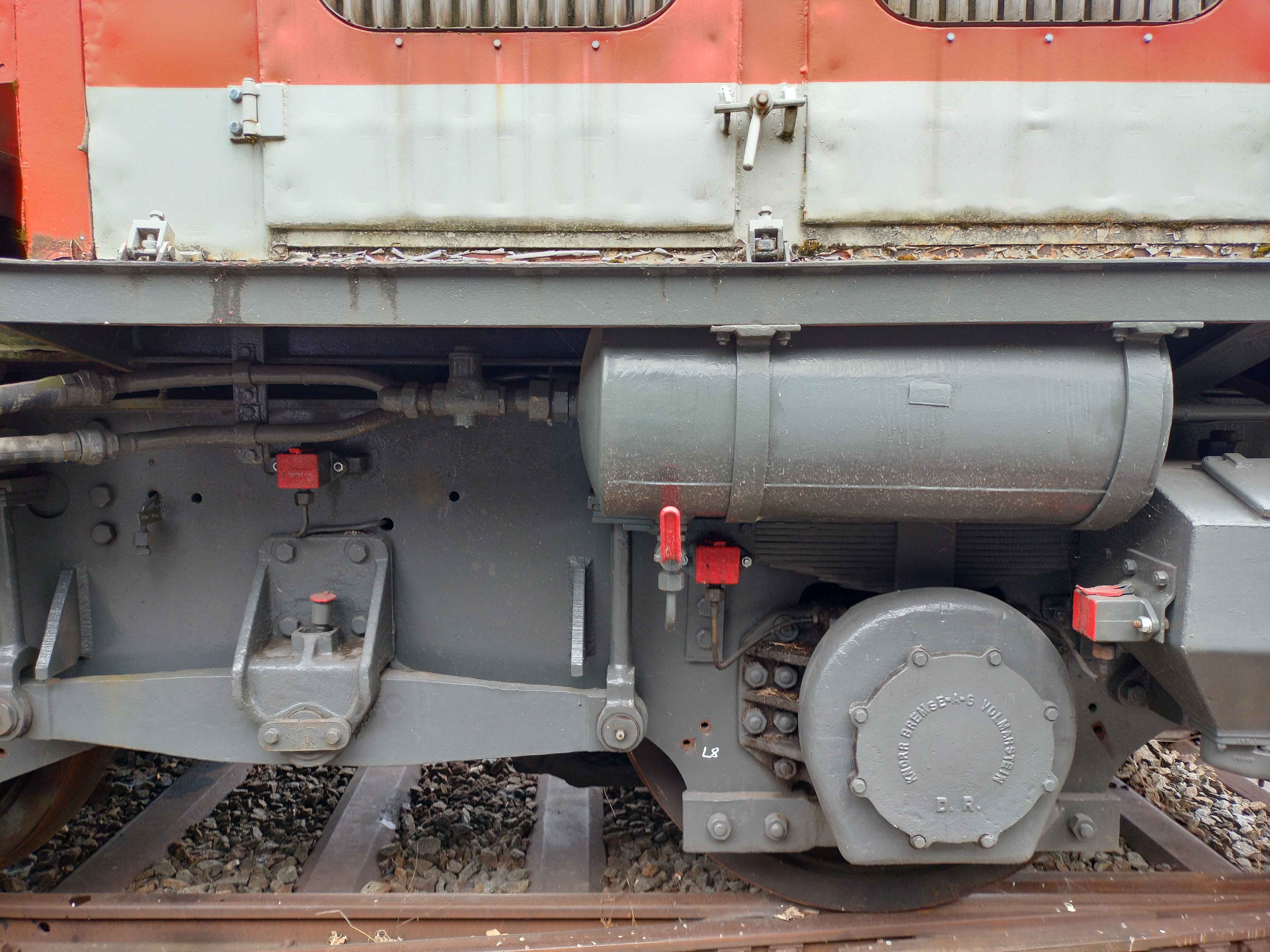 German Train Machinery Large